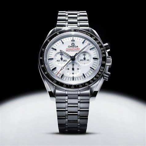 omega speedmaster ceramic price|white dial omega speedmaster.